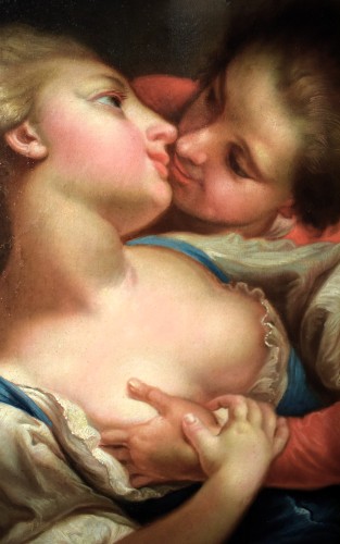 Antiquités - Sapphic Erotic Scene - Felice Boscaratti (1721 – 1807)